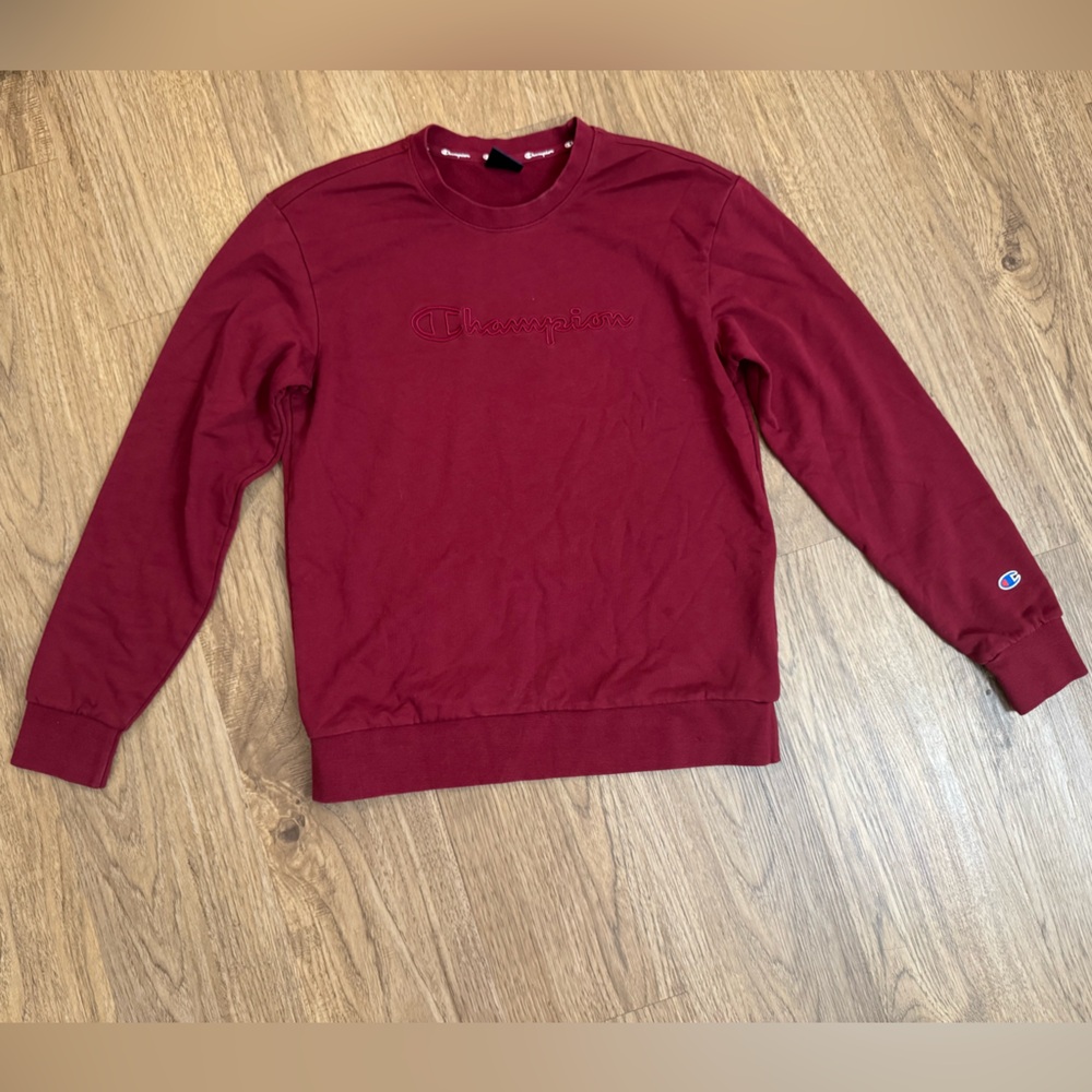 Champion Maroon Crewneck Sweatshirt